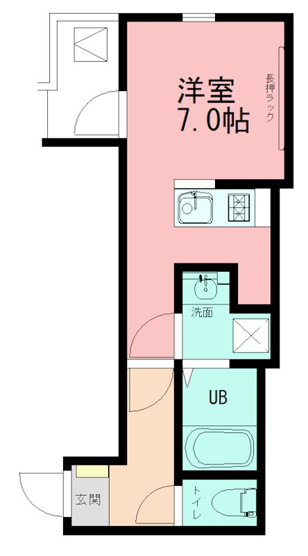 primo橋本 304号室 間取り