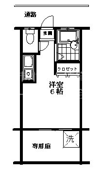 クレセントハイツ大和 間取り図