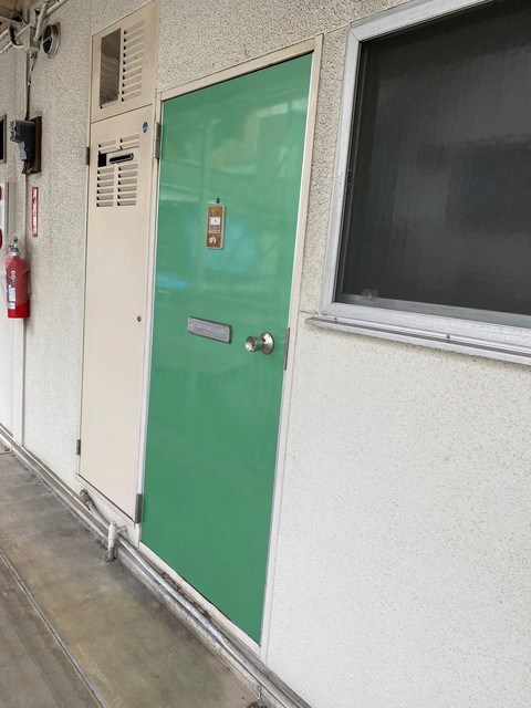 久米川栄町グリーンハイツ 玄関