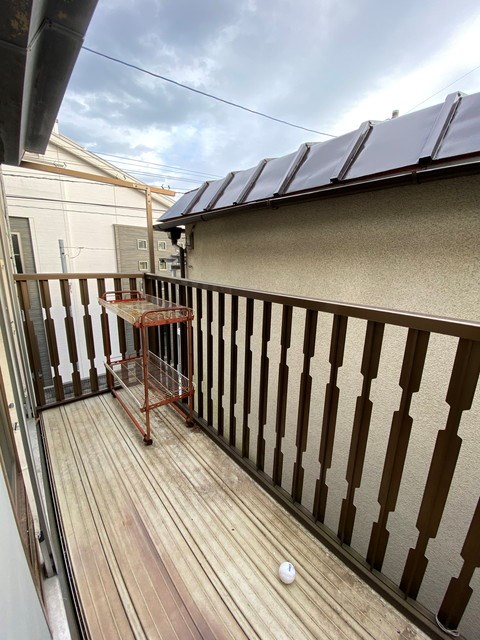 新堀店舗貸家倉庫 ベランダ