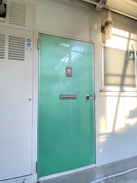 久米川栄町グリーンハイツ 玄関