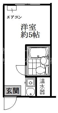 ビラ・ジャルダン高松町 110号室 間取り