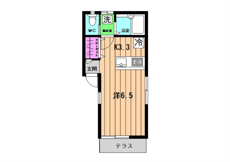 Y'sフラット江古田 間取り