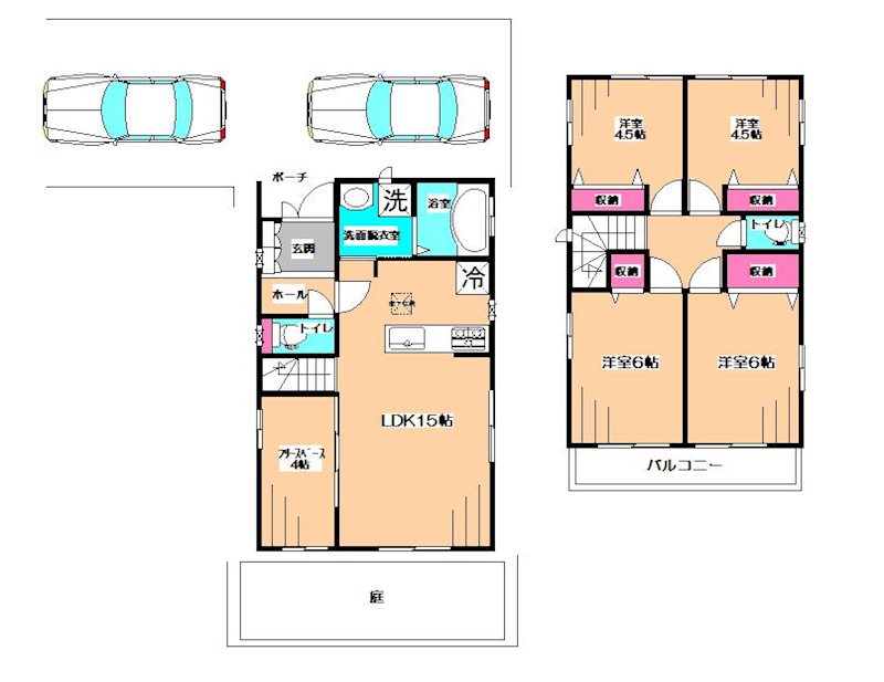 カーサフェニーチェ杉並 間取り