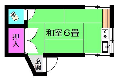 フラワーハウスＢ 間取り