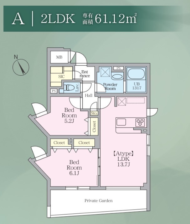 A-3 ASAGAYA Residence 間取り