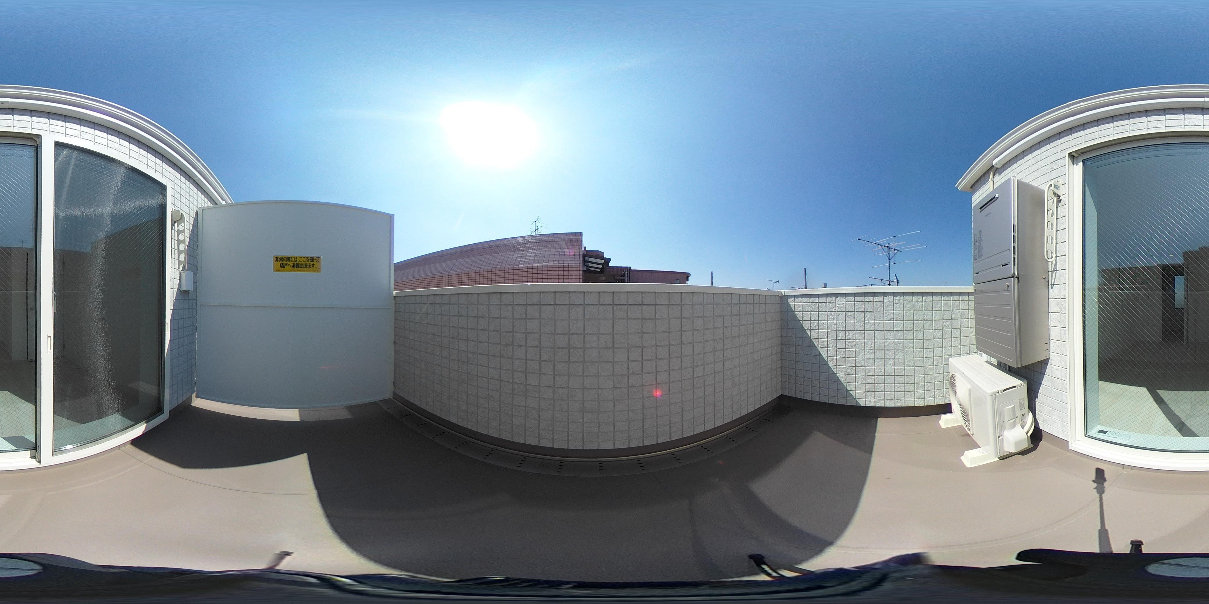 39　VILLA　Nukui ベランダ