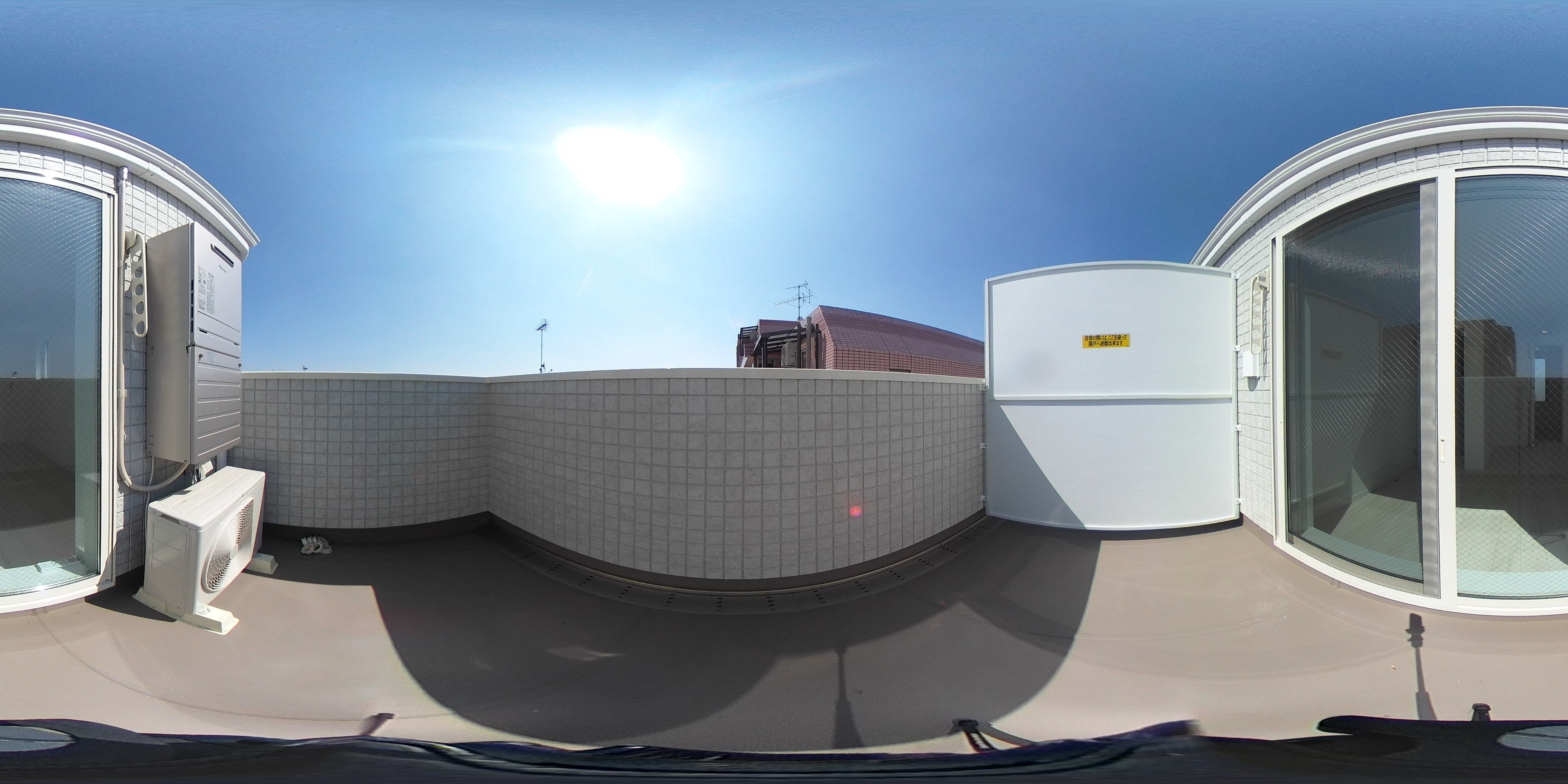 39　VILLA　Nukui ベランダ