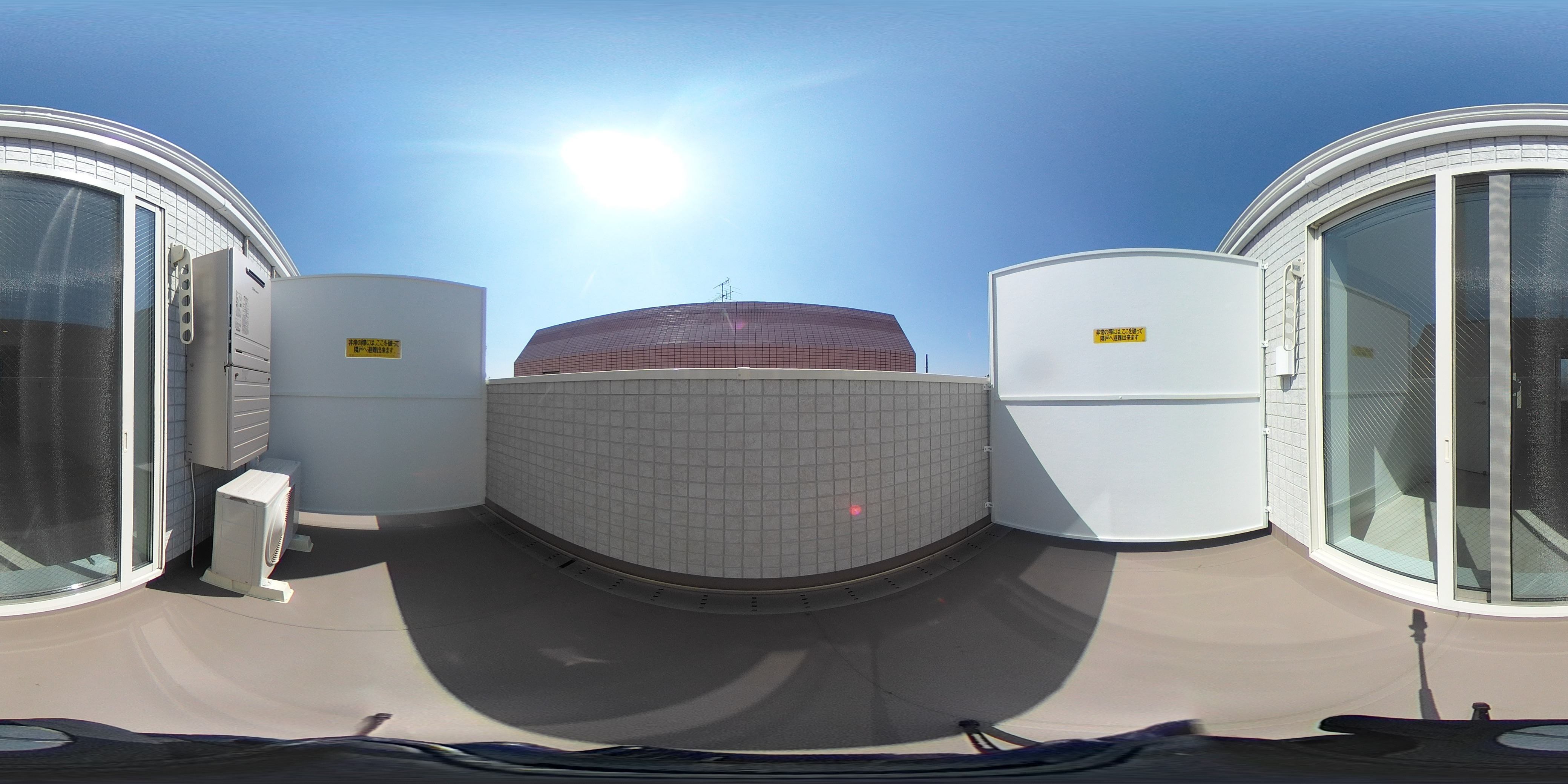 39　VILLA　Nukui ベランダ