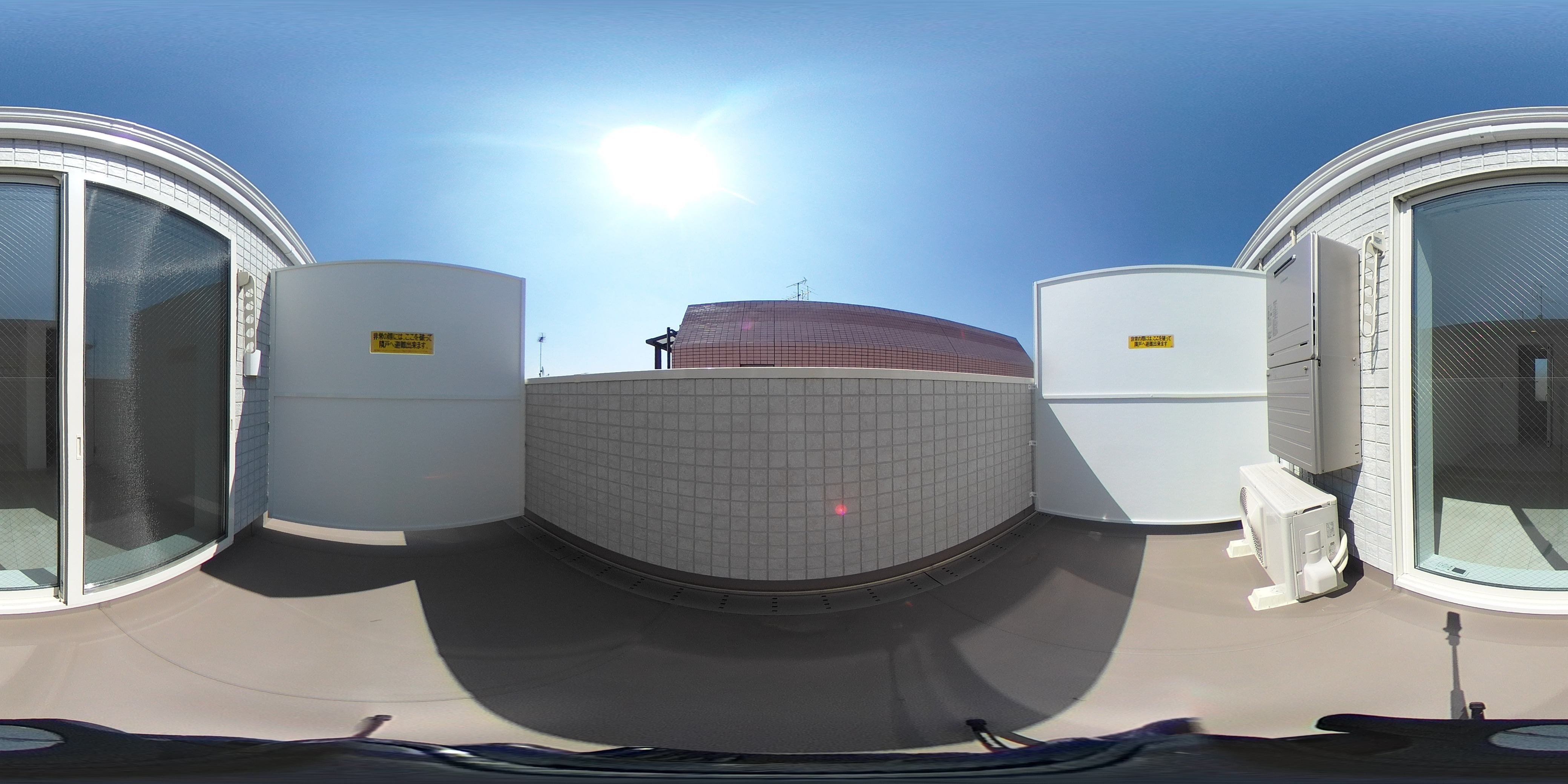 39　VILLA　Nukui ベランダ