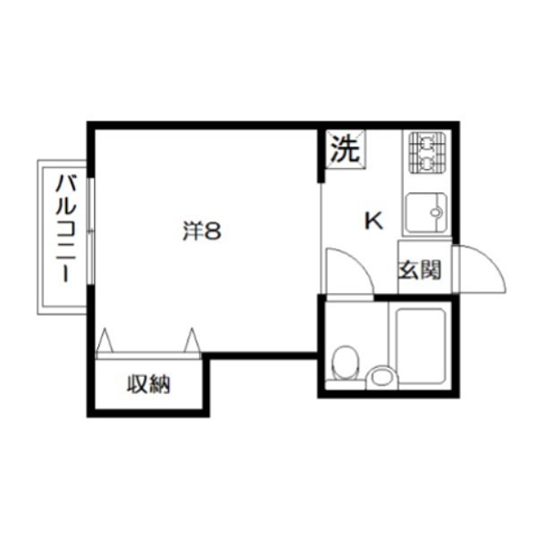 コーポ・ベルエア 間取り