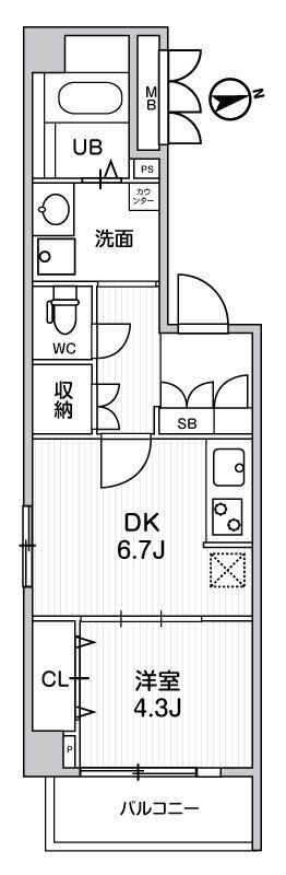 Alivis中野 間取り