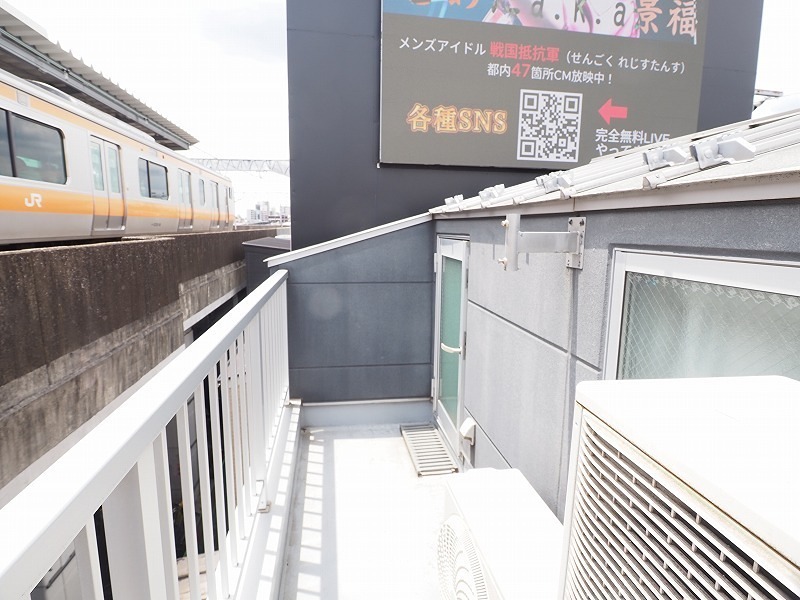 阿佐谷北235貸家 ベランダ