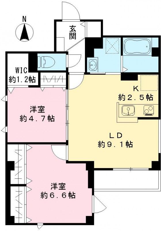 ミノリア阿佐ヶ谷 間取り