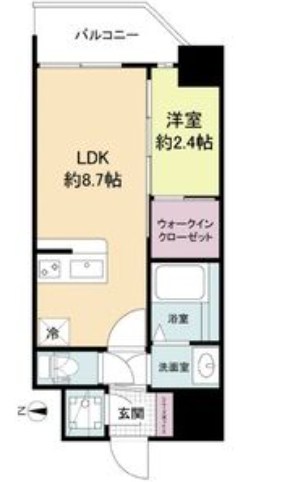 セレニテ新大阪グランデ　ミリュー 間取り