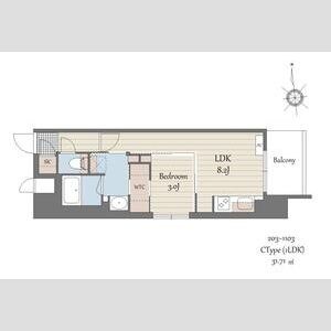 S-RESIDENCE天満橋ar 間取り