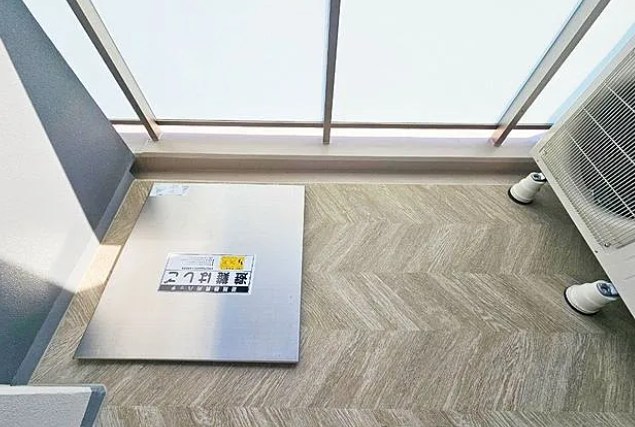 ザ・パークハビオ都島テラス ベランダ