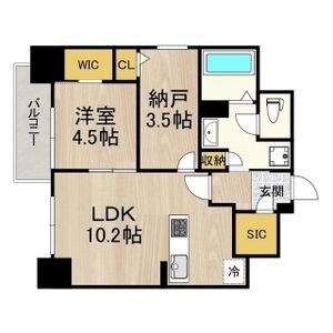 ルフォンプログレ新町 間取り
