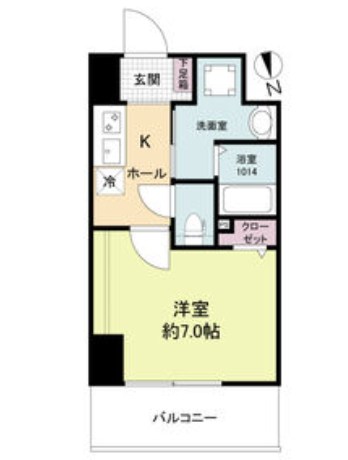 ブランシエスタ都島通 間取り