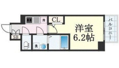 エスリードザ・グラン大阪ノース 間取り