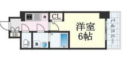 エスリードザ・グラン大阪ノース 間取り