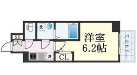 エスリードザ・グラン大阪ノース 間取り