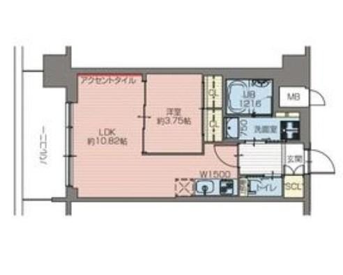 プレジオ難波 間取り