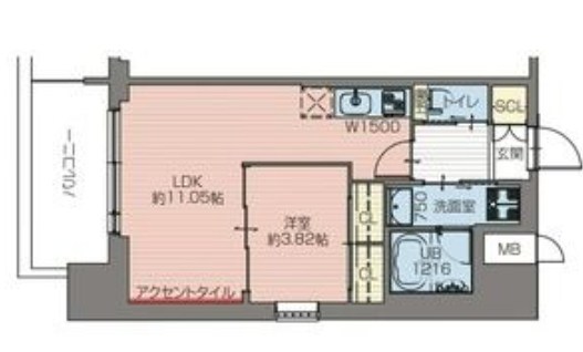 プレジオ難波 間取り