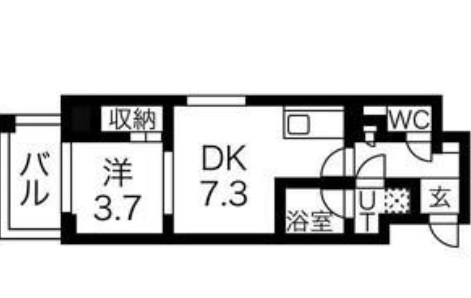 エスリードレジデンス大阪天王寺 間取り