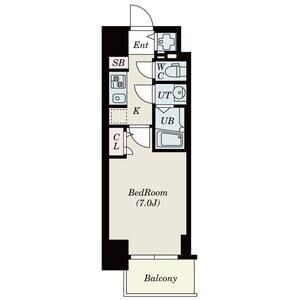 S-RESIDENCE難波Briller 間取り