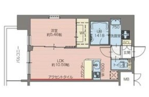プレジオ難波 間取り