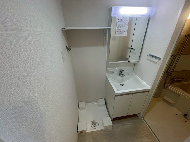 スプランディッド上本町WEST 洗面所