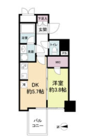 RISING　Maison　本町橋 間取り