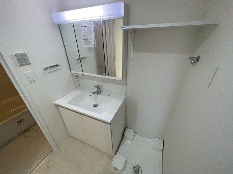 スプランディッド上本町WEST 洗面所