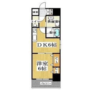 CITY　SPIRE難波南 間取り