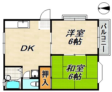 シャトル東須磨 間取り図