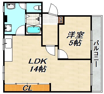 東須磨プラザ 間取り図
