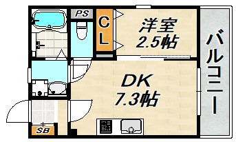 グルーブメゾン須磨東町 間取り図
