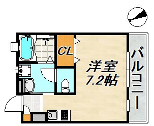 ヴィアノ山下町アスティオン 間取り図