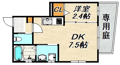 メゾンKPC 間取り図