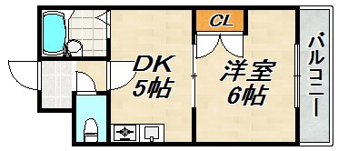 クラシック・ハイツ 間取り図