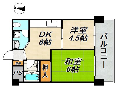 ドムール板宿 間取り図