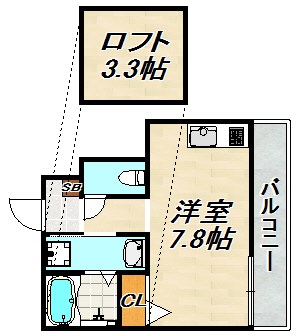 あんしん白川台 間取り図