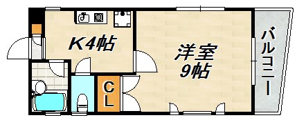 アイビス長田 間取り図