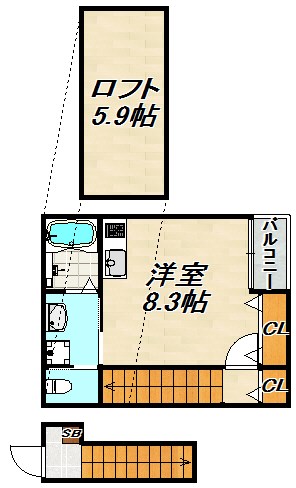 あんしん白川台 間取り図