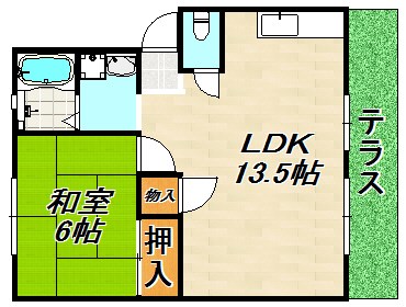 レジデンス須磨浦通 間取り図