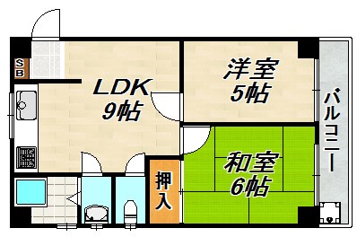 ハウスミエ 間取り図