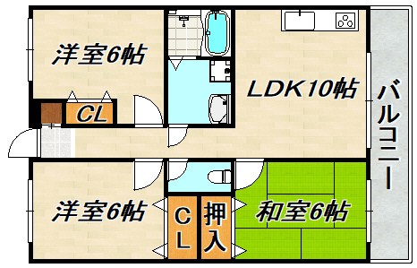エトワール須磨 間取り図