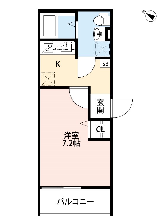 アリッサム 間取り図