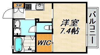 シャーメゾン妙法寺 間取り図